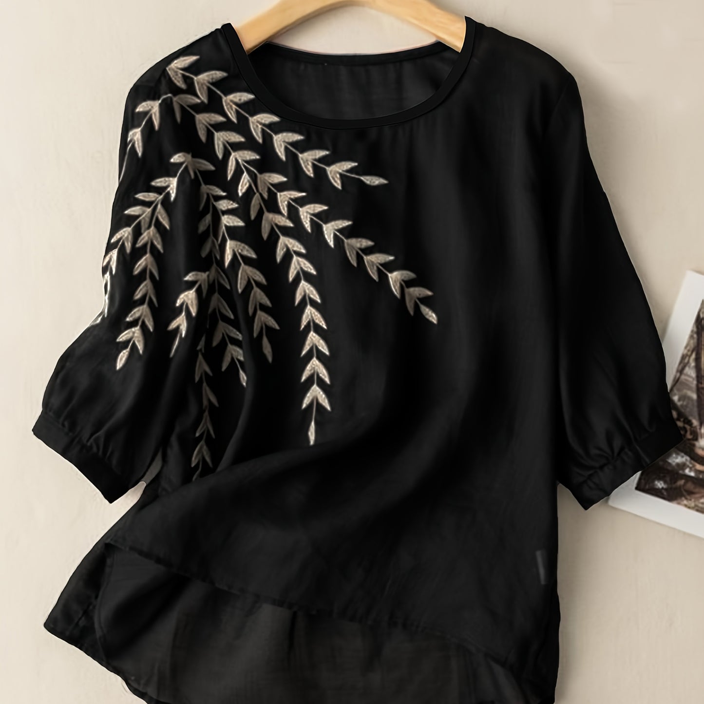 Luma Willow Embroidered Blouse