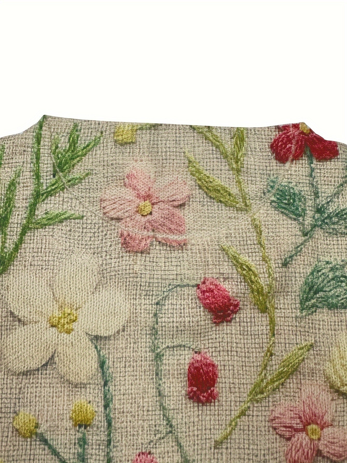 Lumachic Wildflower Garden Knit Sweater 🌸