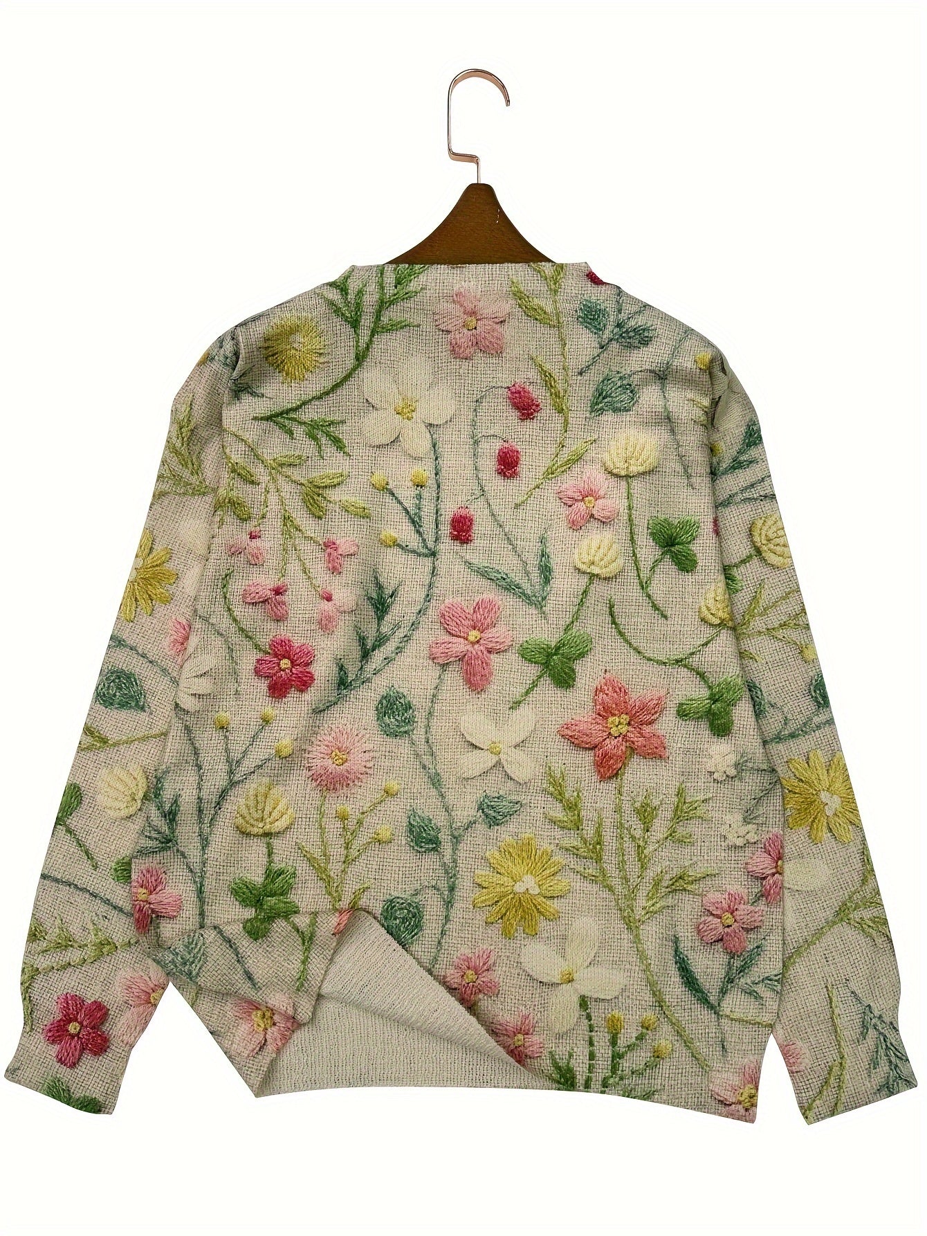 Lumachic Wildflower Garden Knit Sweater 🌸