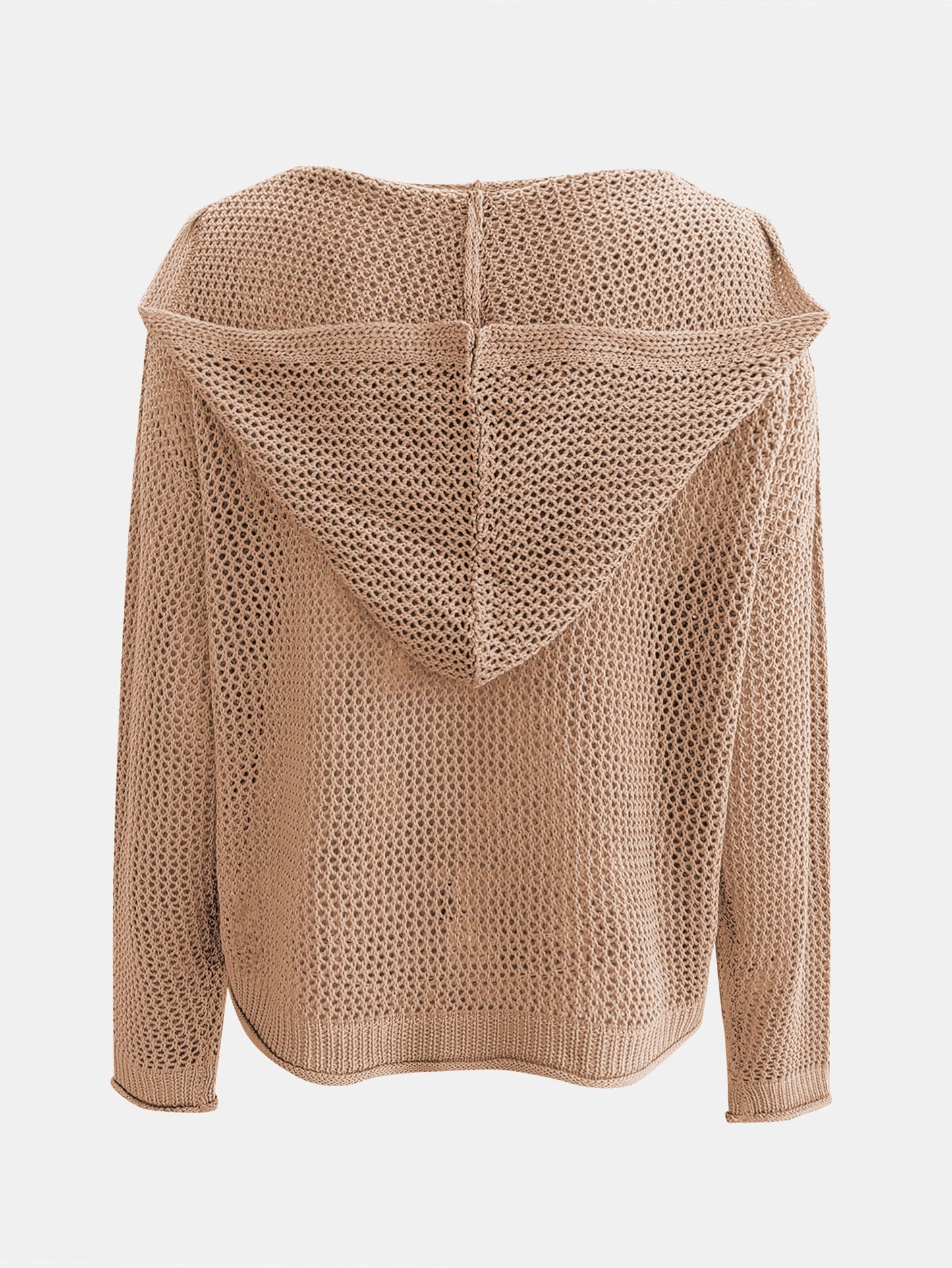 Lumachic Mesh Knit Hoodie