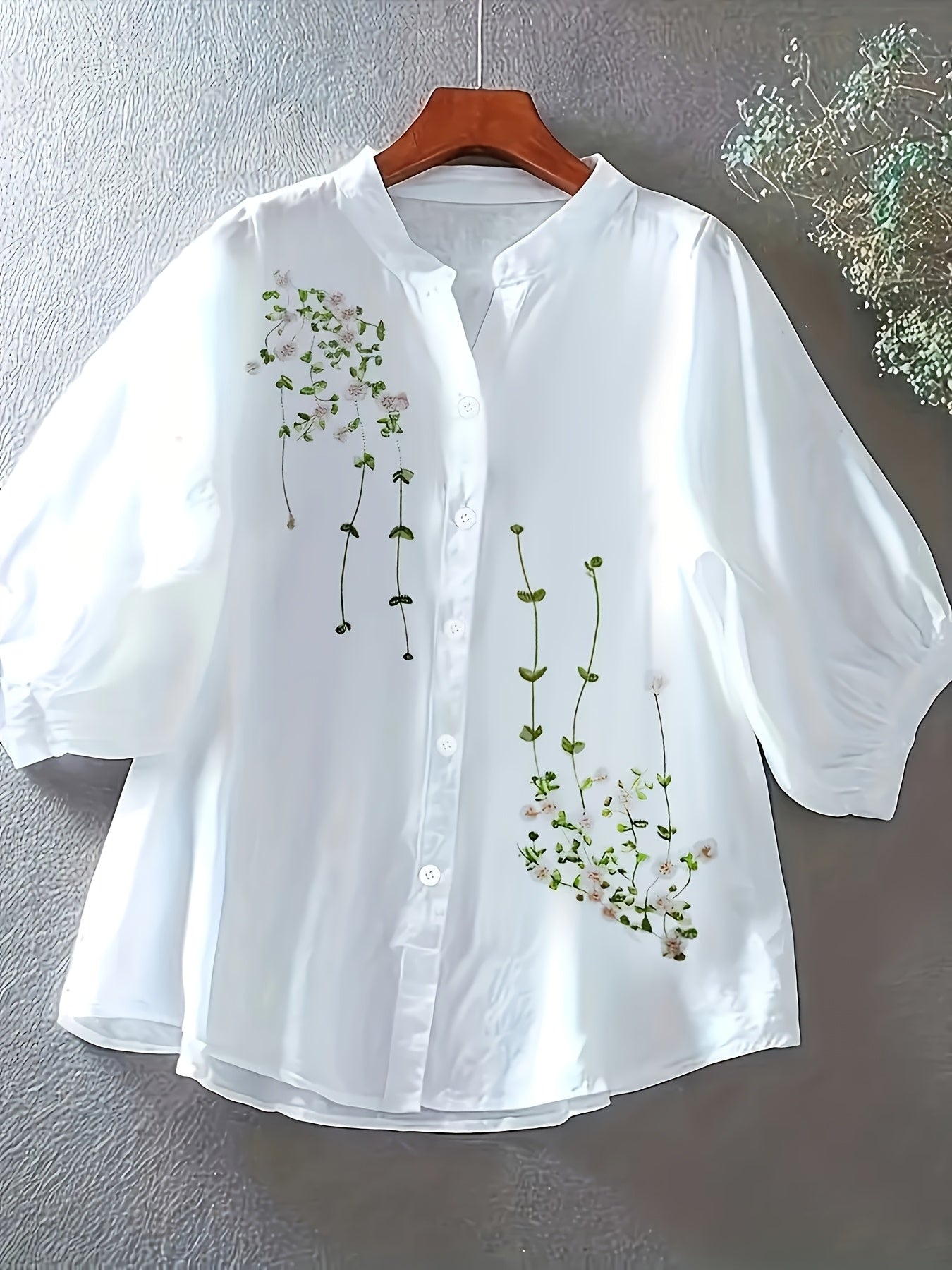 Luma Wildflower Embroidered Blouse