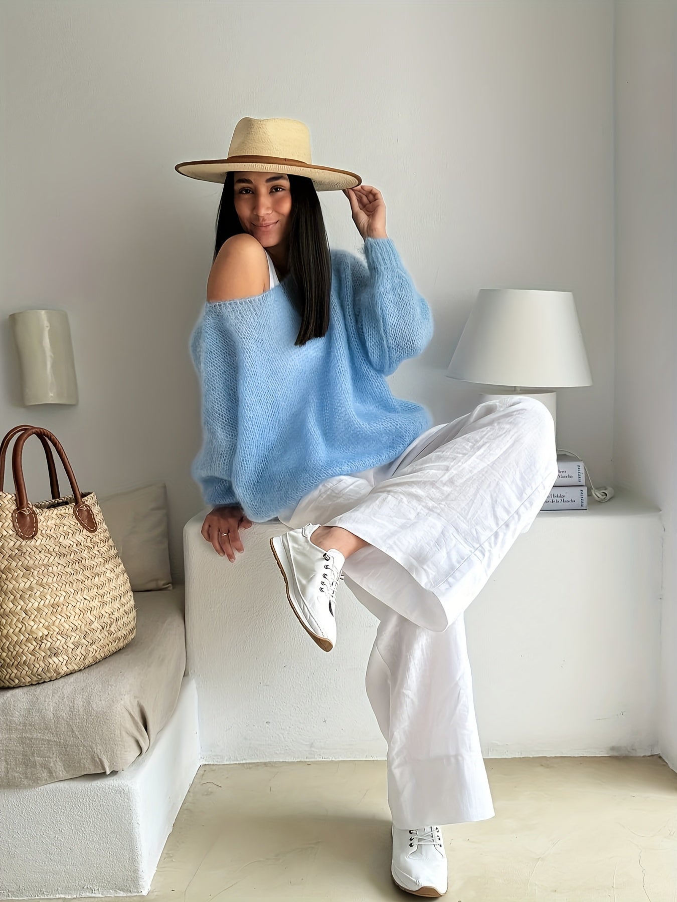 Feather-Soft Fuzzy Sweater