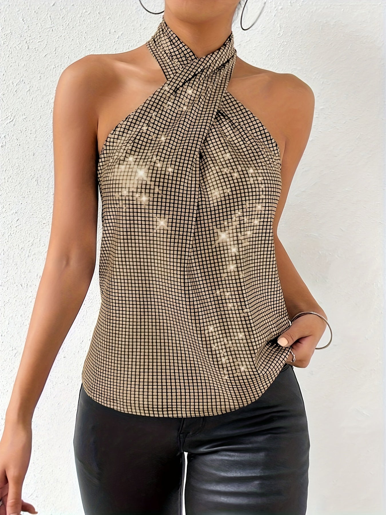 Stardust Grid Halter