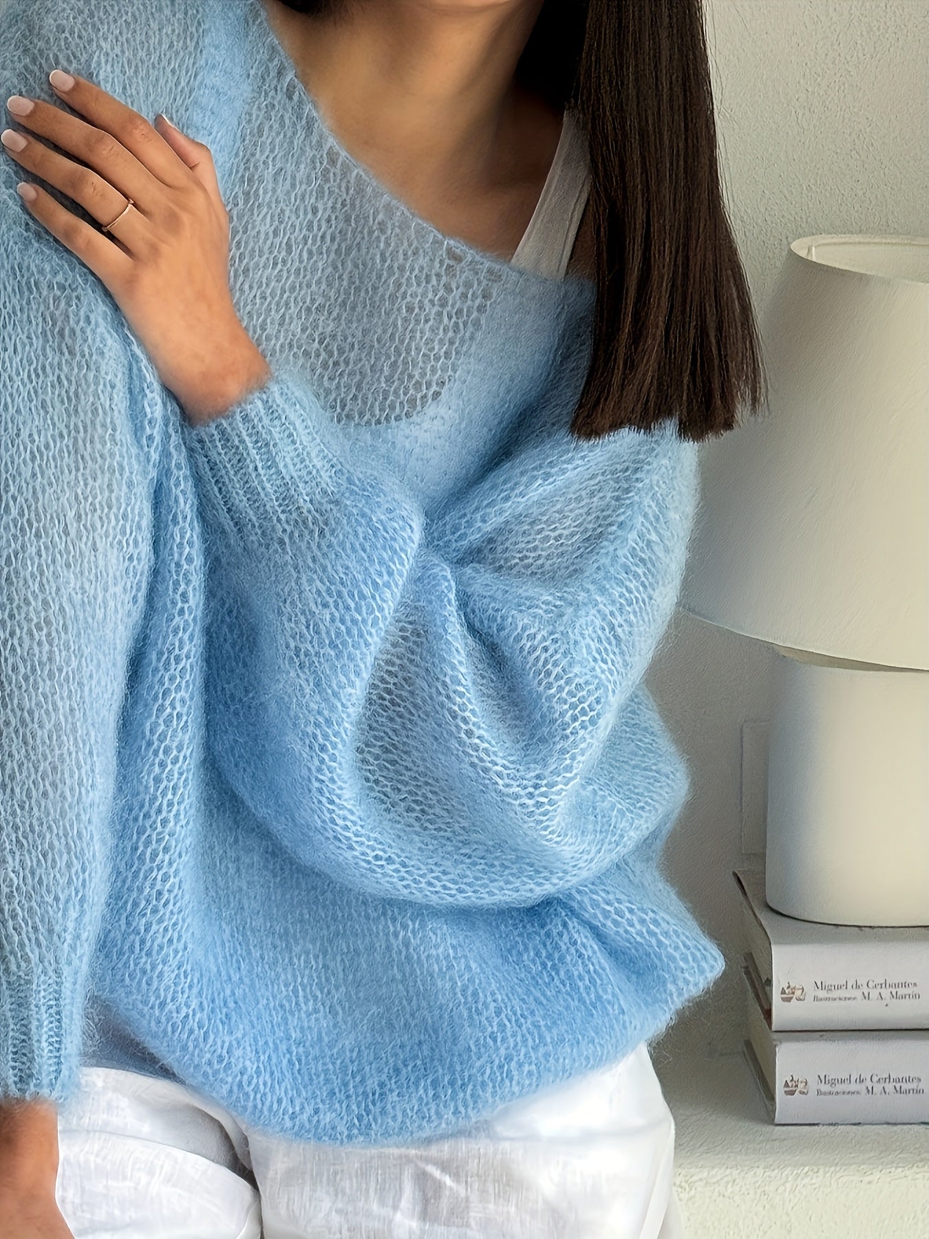 Feather-Soft Fuzzy Sweater