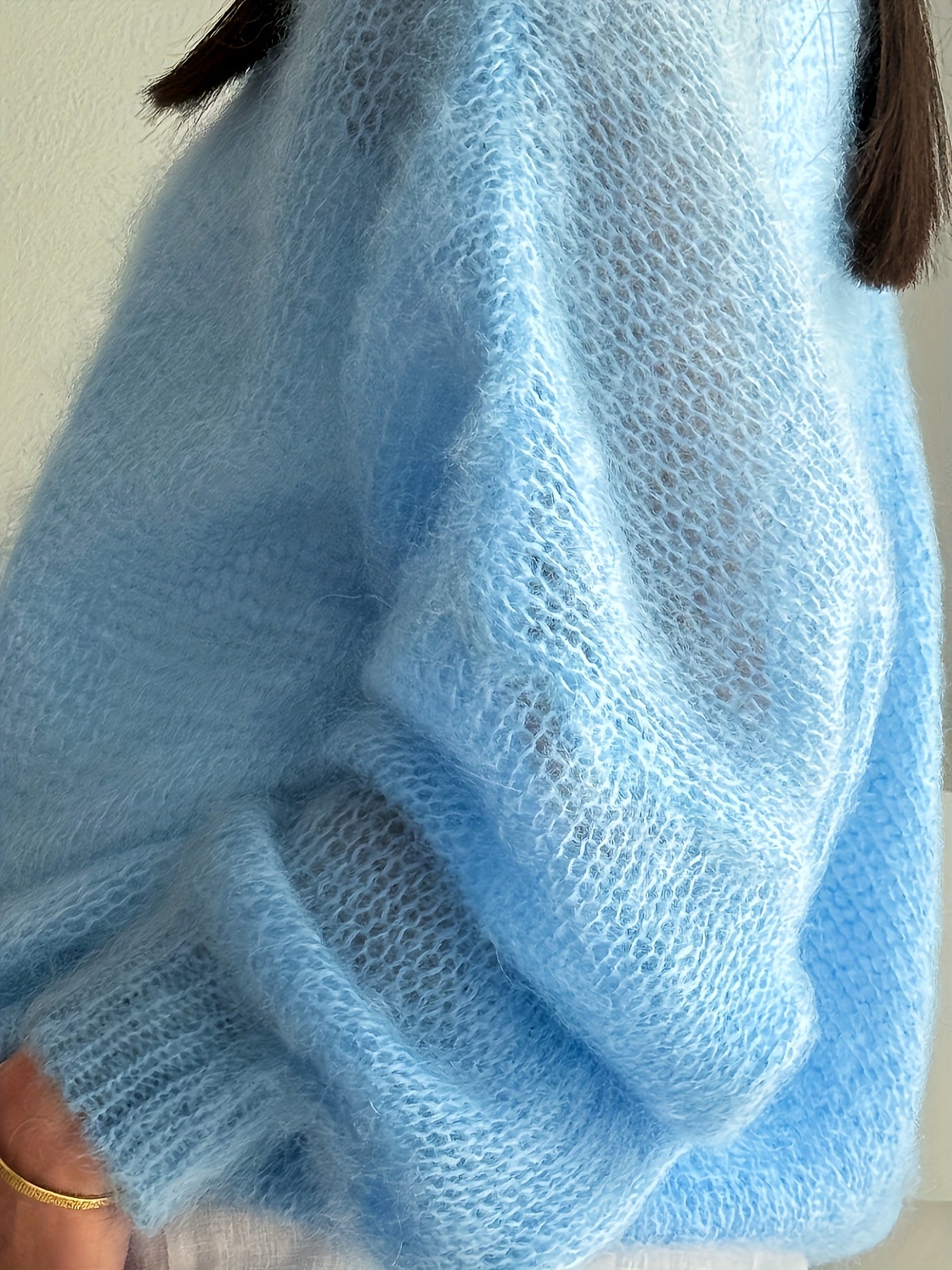 Feather-Soft Fuzzy Sweater