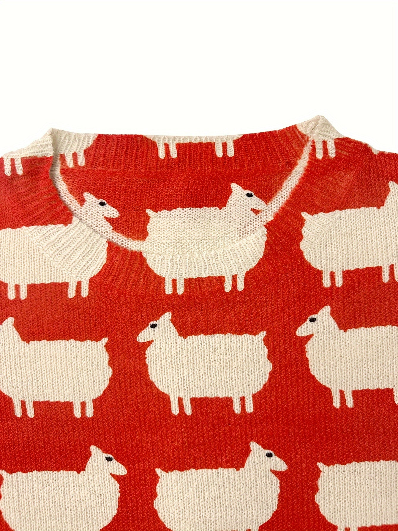 Lumachic-Black Sheep Statement Sweater 🐑