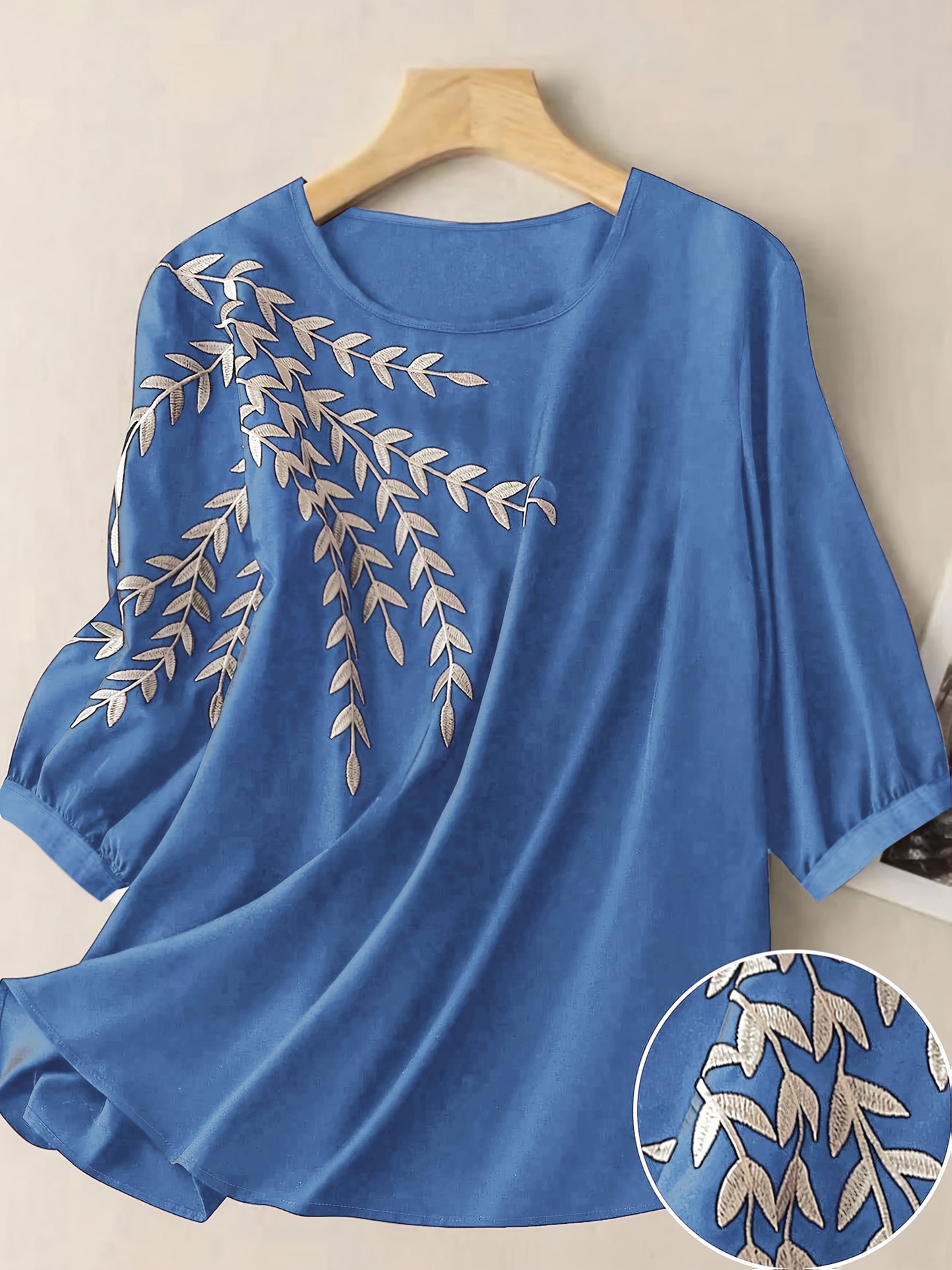 Luma Willow Embroidered Blouse
