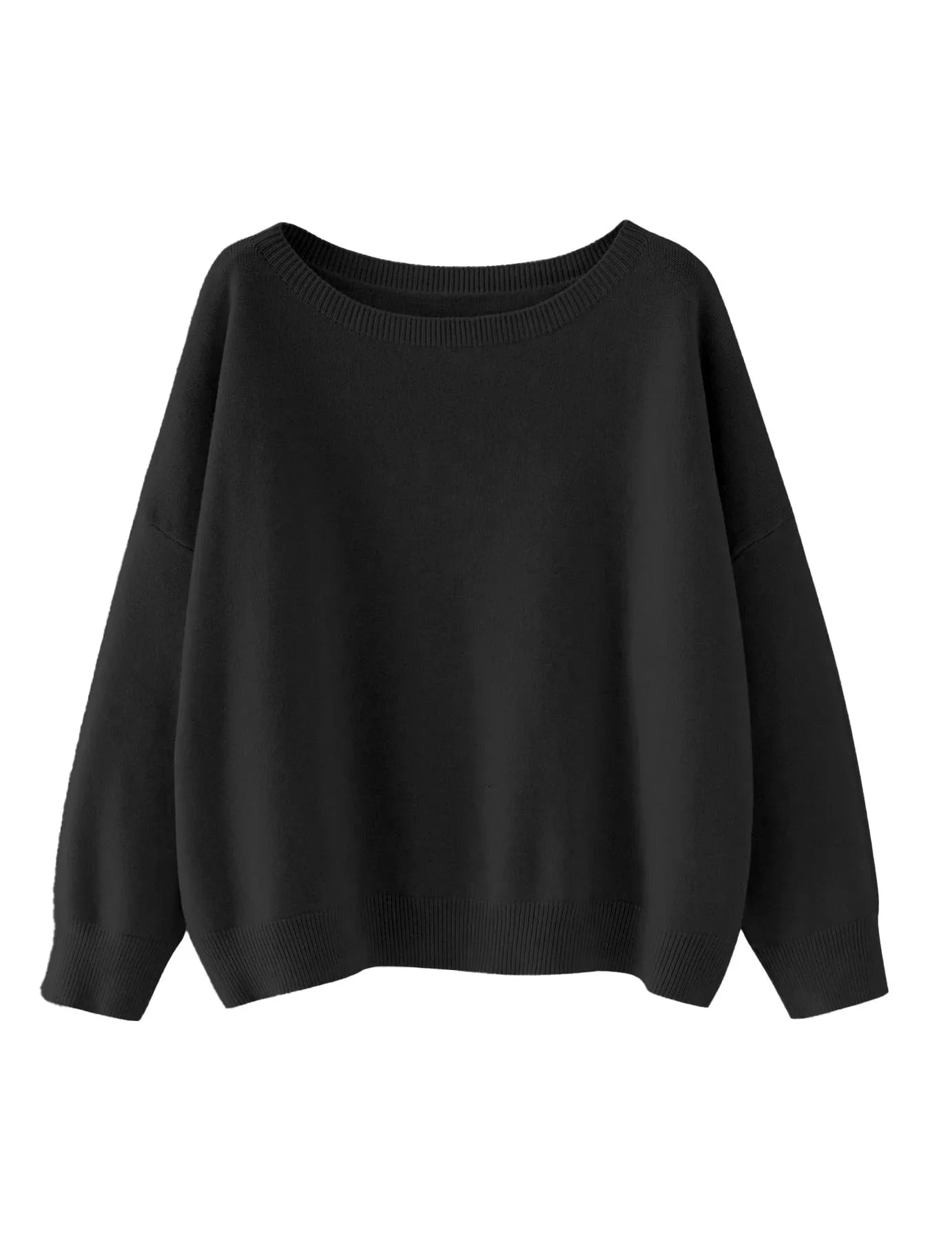 Everyday Scoop-Neck Sweater