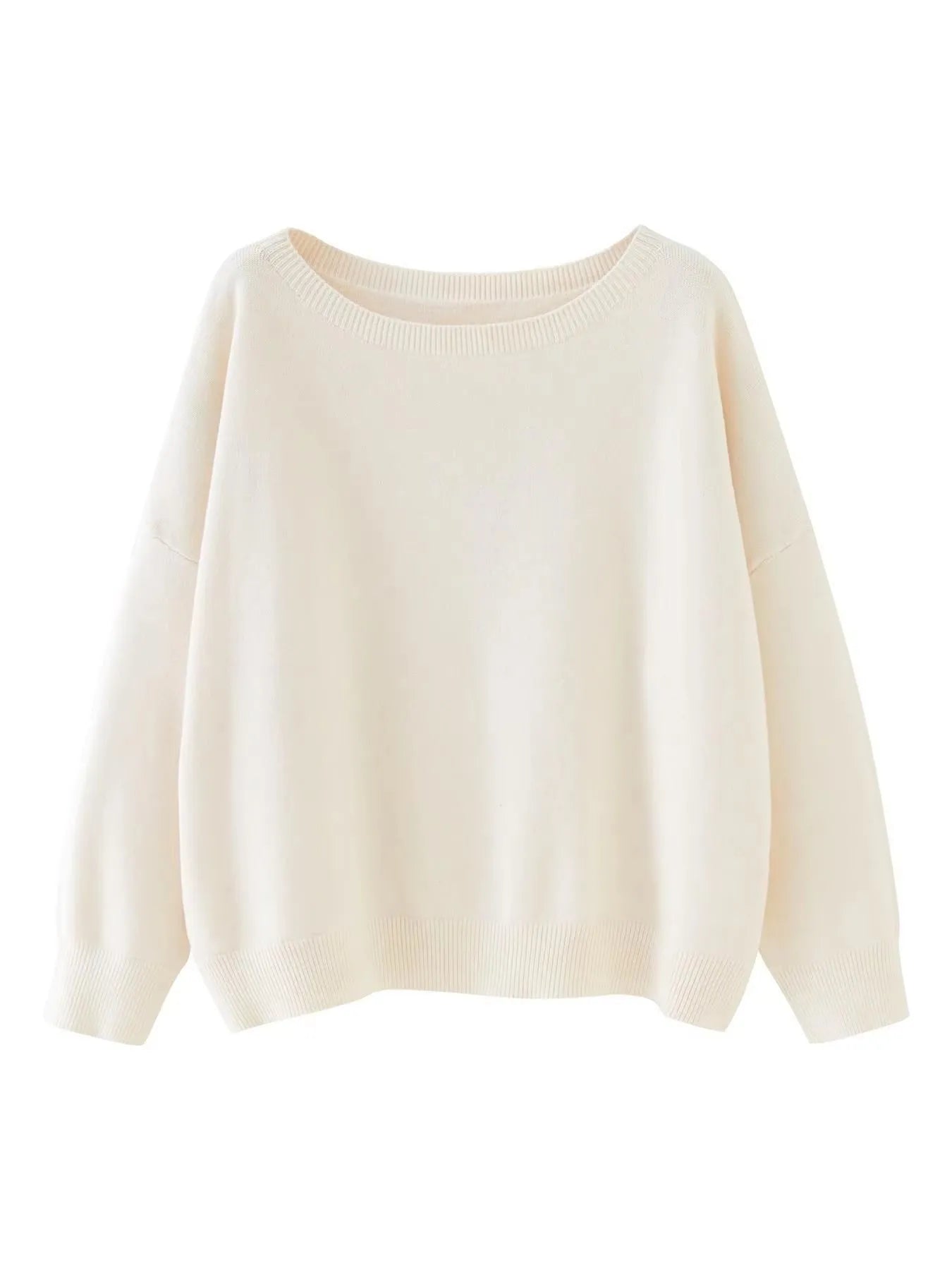 Everyday Scoop-Neck Sweater