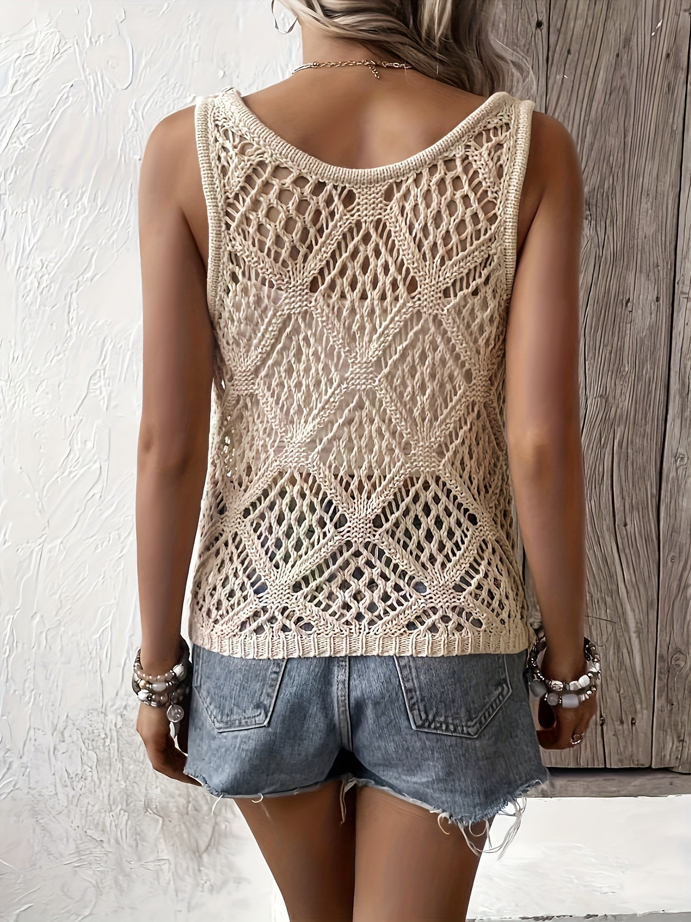 Lumachic Boho Knit Tank