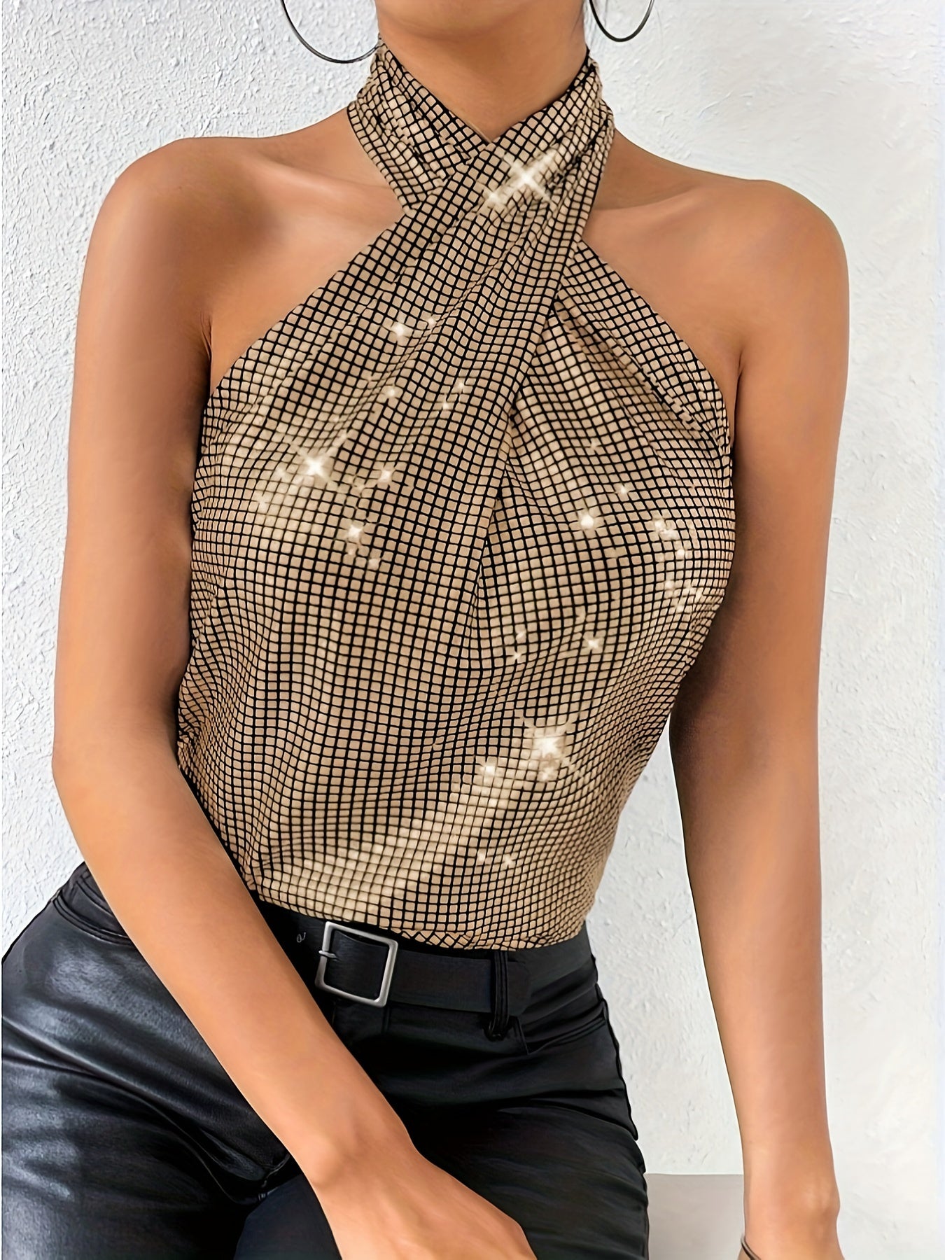 Stardust Grid Halter