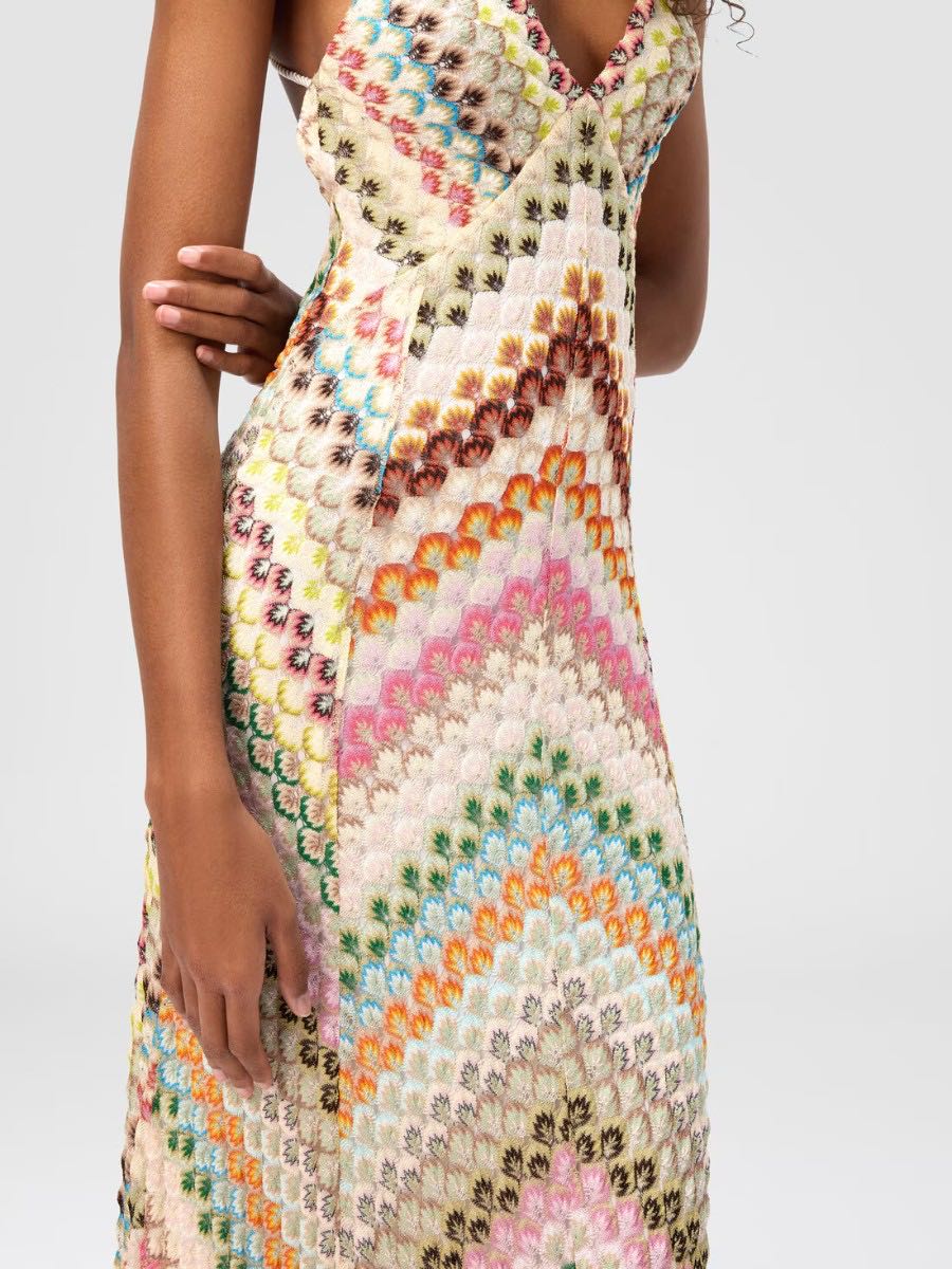 Santorini Crochet Dress