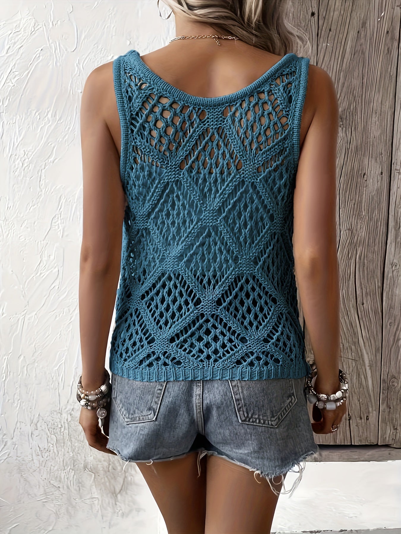 Lumachic Boho Knit Tank