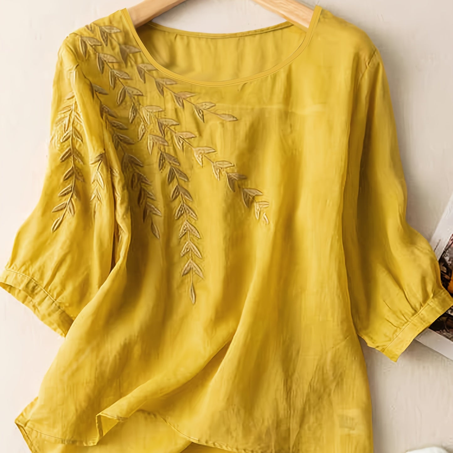 Luma Willow Embroidered Blouse