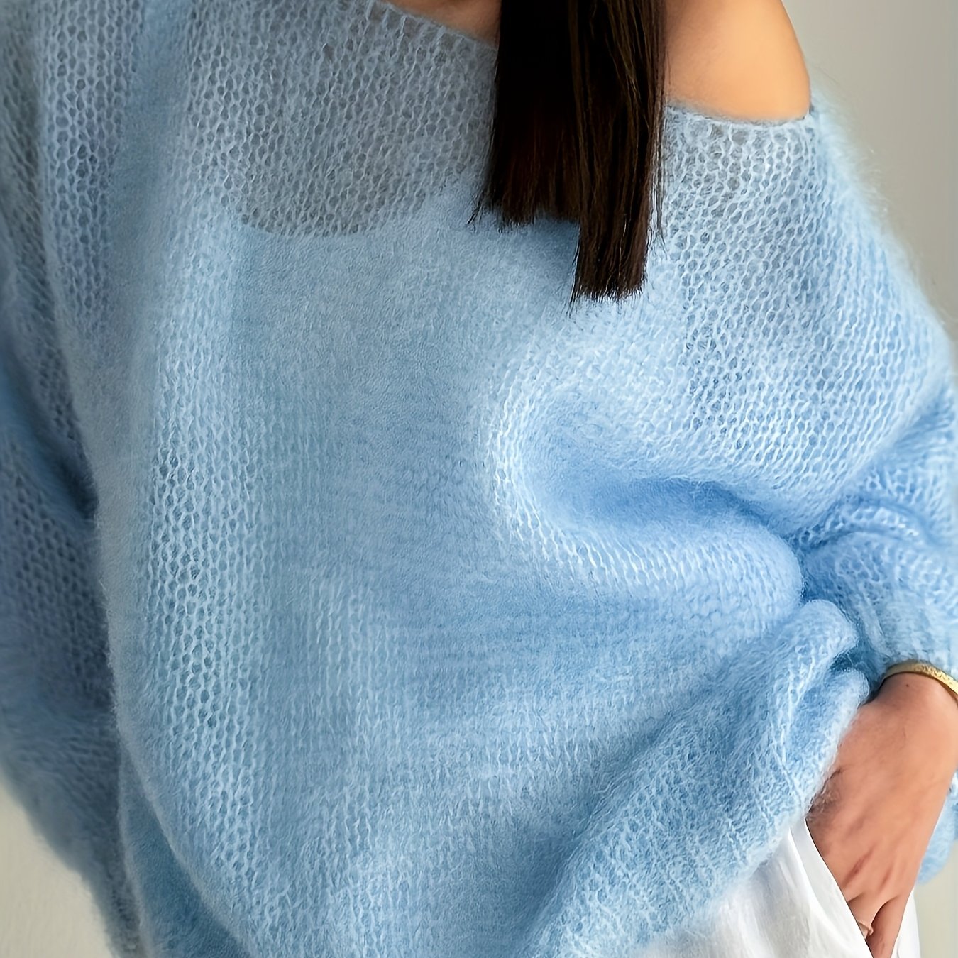 Feather-Soft Fuzzy Sweater