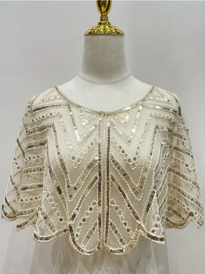 Lumachic Sequin Wrap Shawl