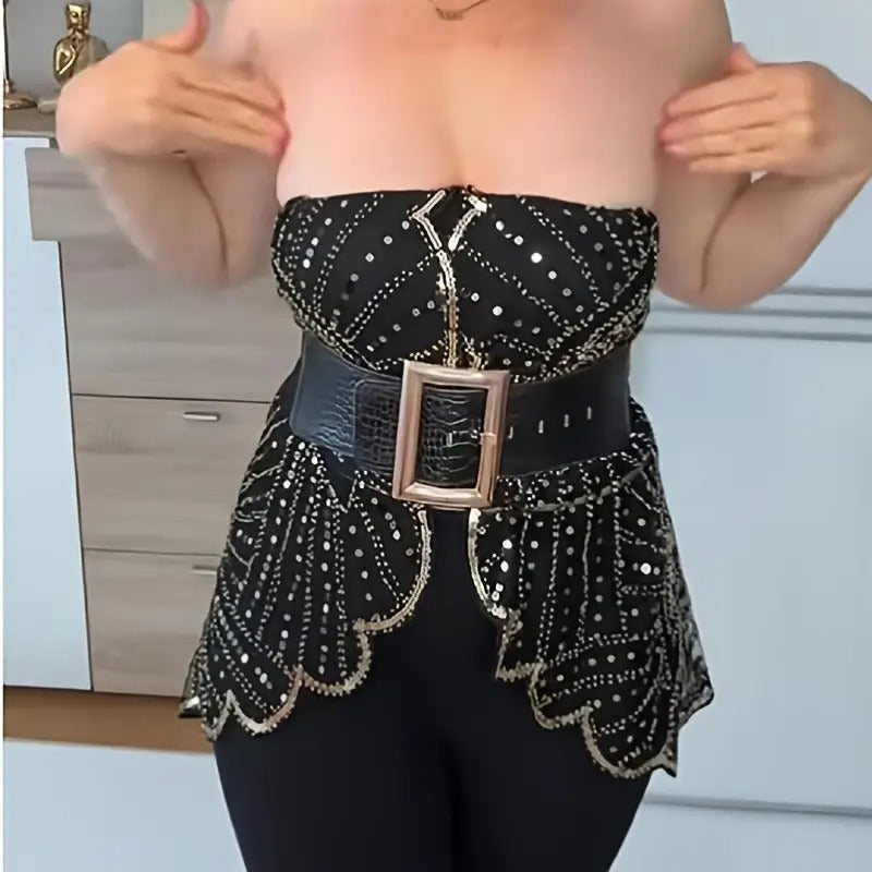 Lumachic Sequin Wrap Shawl