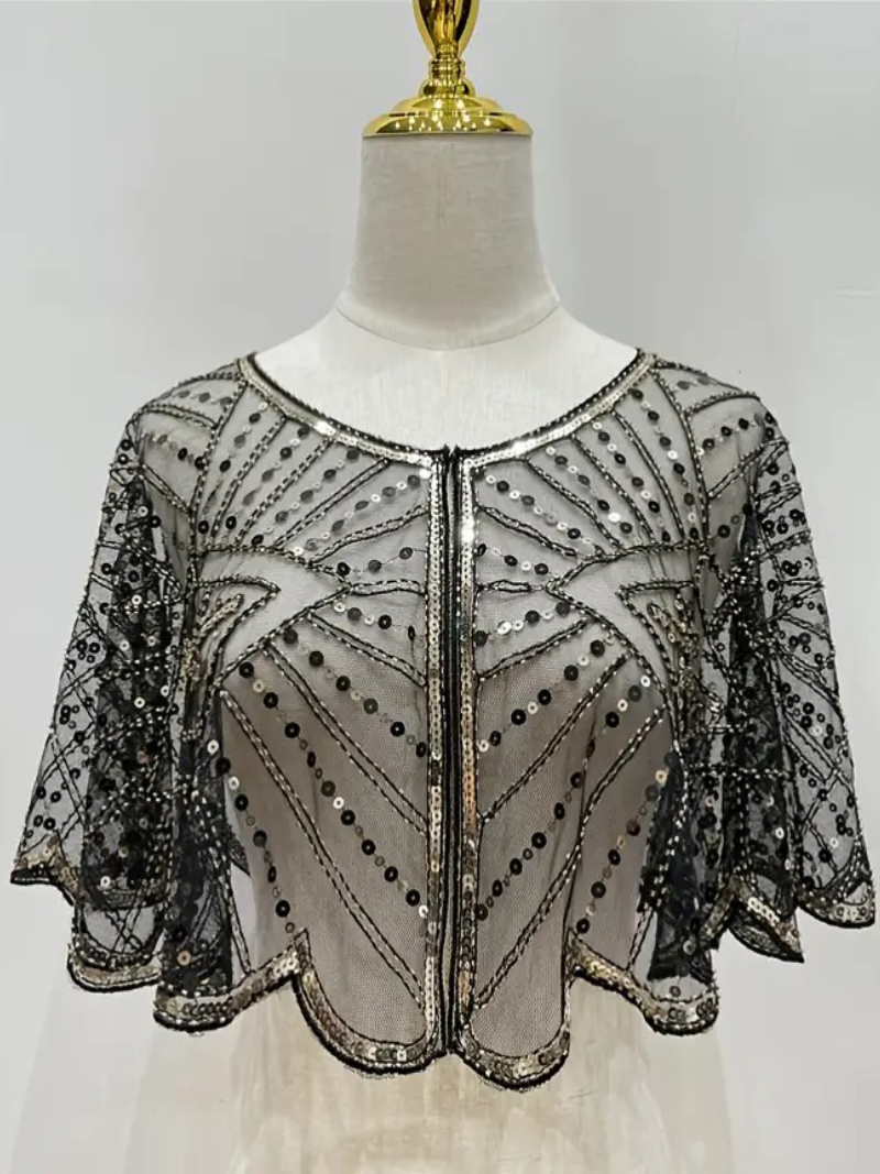 Lumachic Sequin Wrap Shawl