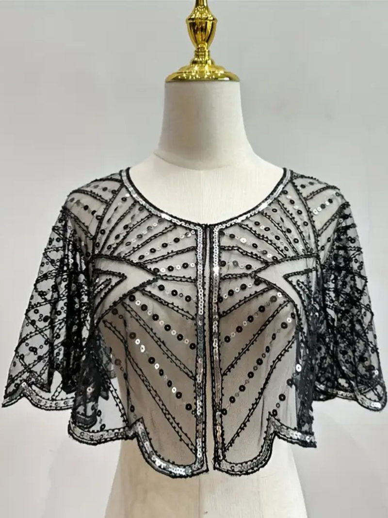 Lumachic Sequin Wrap Shawl