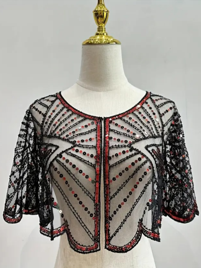 Lumachic Sequin Wrap Shawl