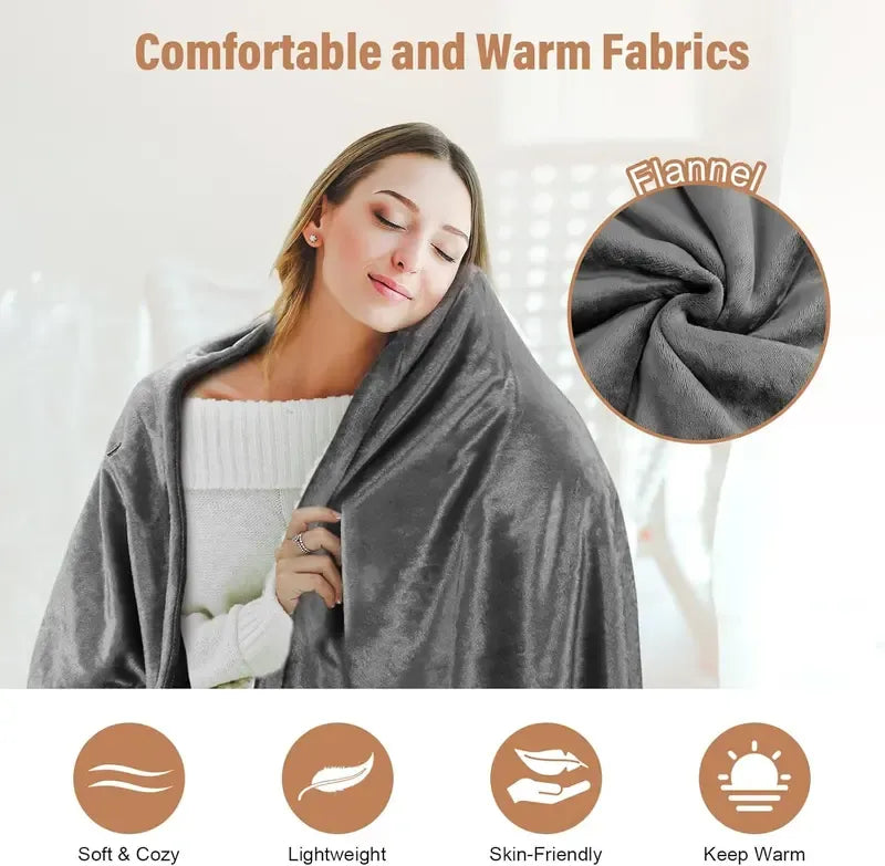 HeatWave Wearable USB Blanket Cape