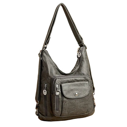 Croc Pattern Shoulder Bag