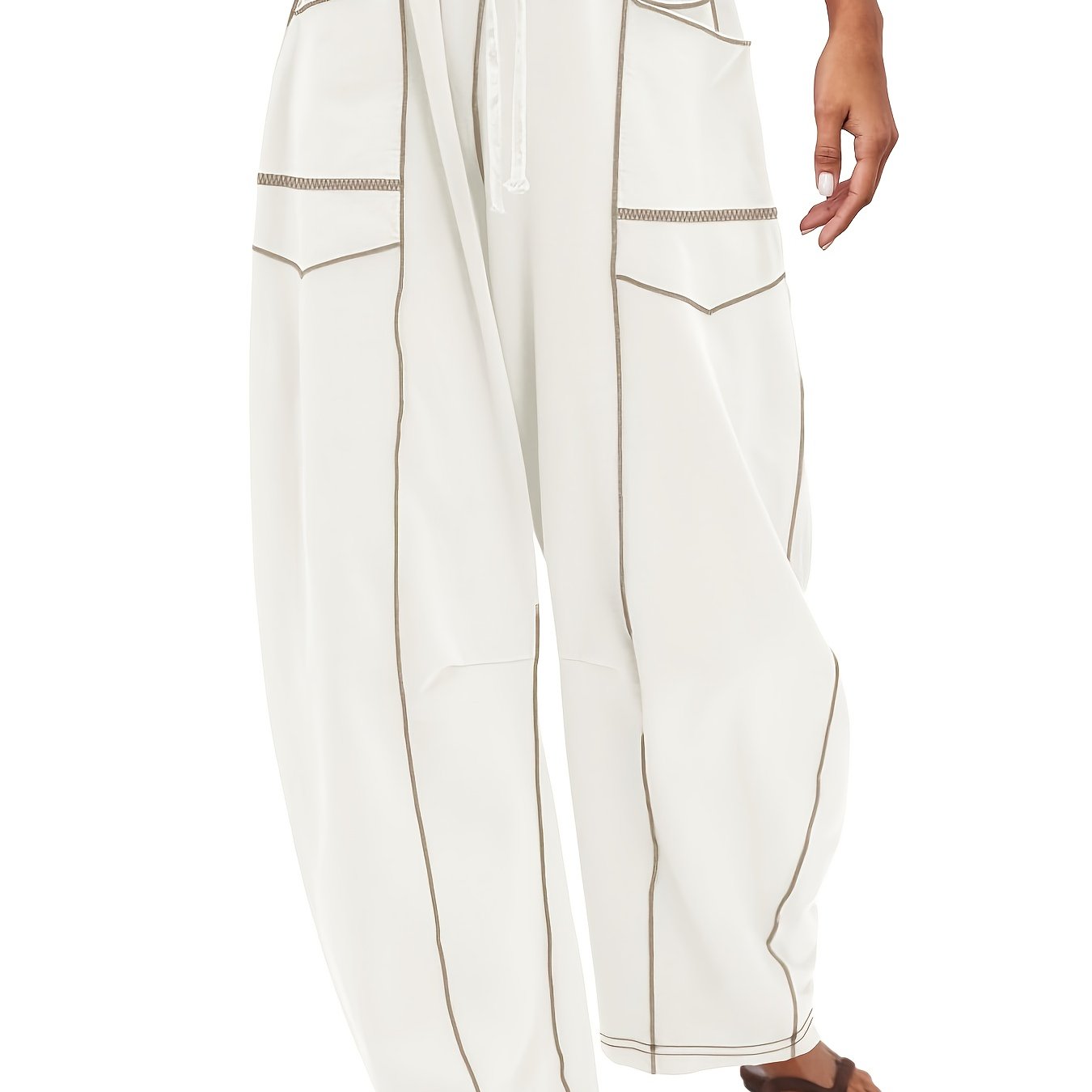 Casual Wide-Leg Trouser