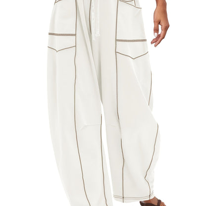Casual Wide-Leg Trouser