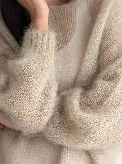Feather-Soft Fuzzy Sweater