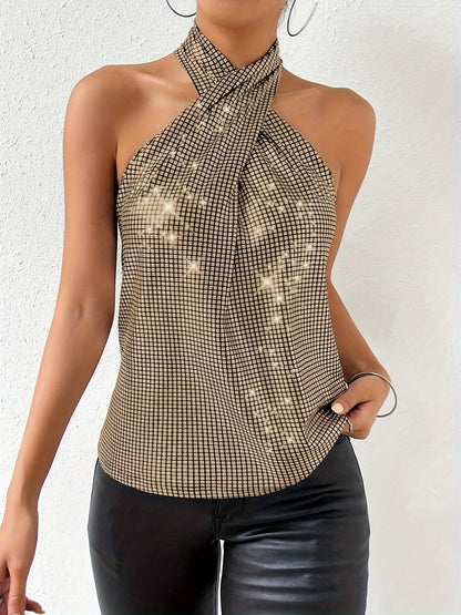 Stardust Grid Halter