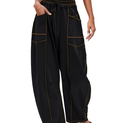 Casual Wide-Leg Trouser