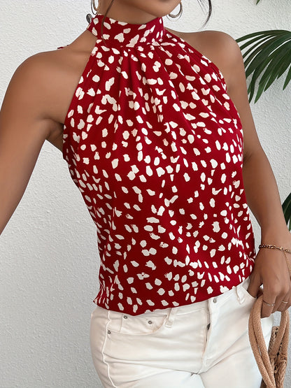 Scarlet Splash Halter