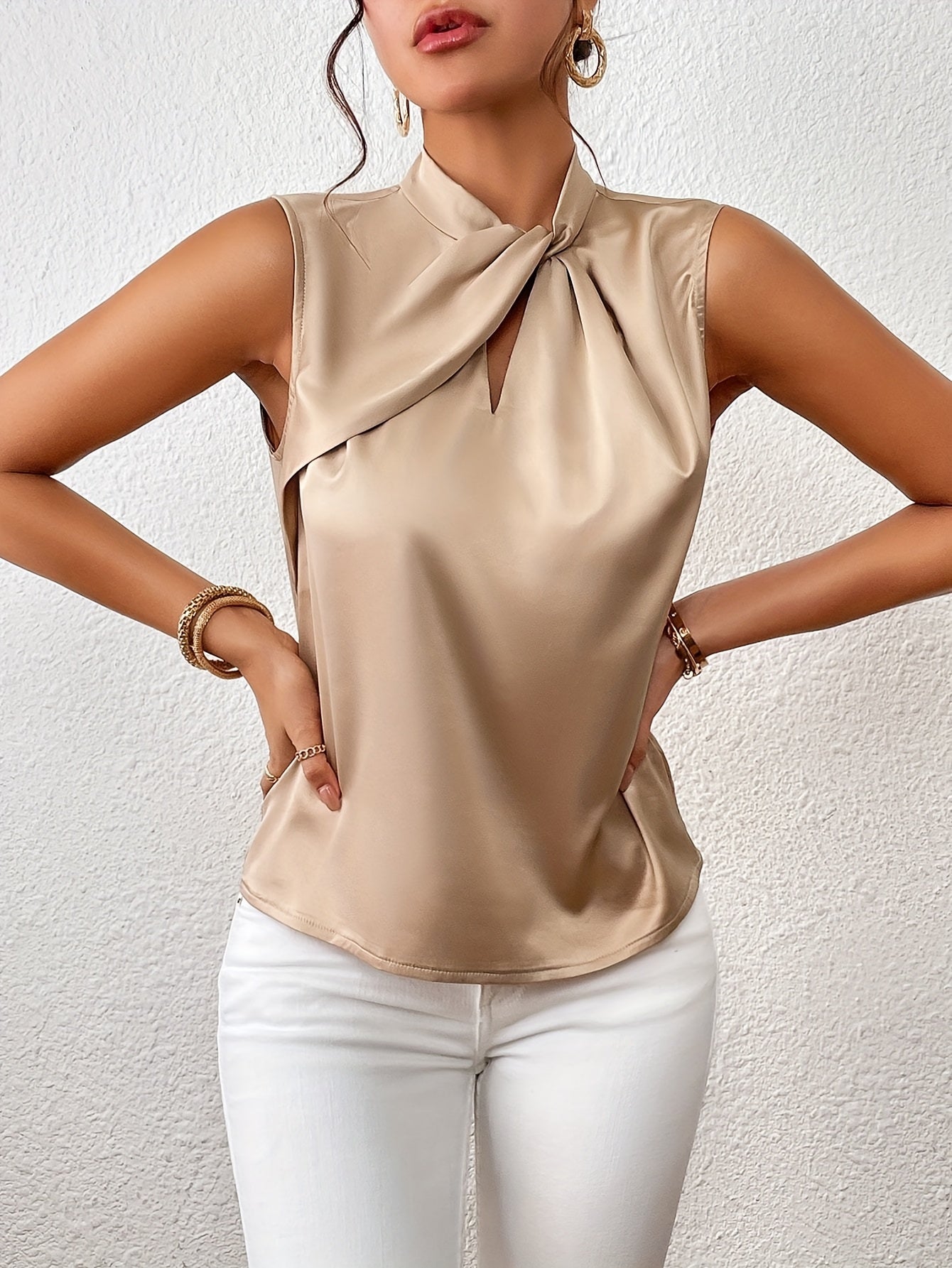 Blush Twist Halter