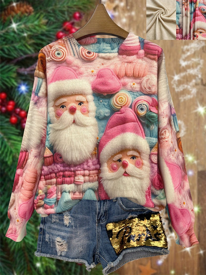 Lumachic Candy Claus Knit Sweater 🎄