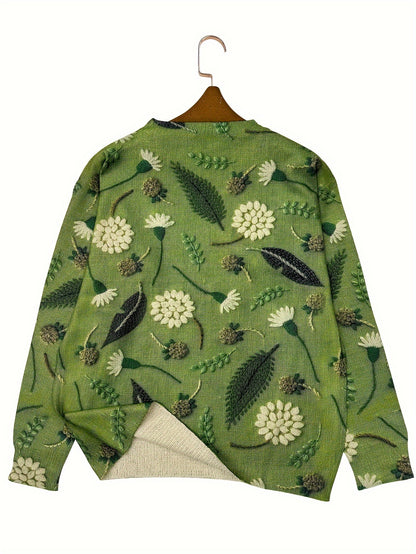Lumachic Herb Garden Knit Sweater 🌿