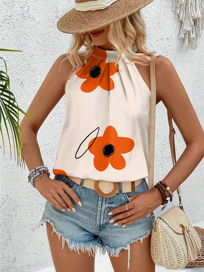 Poppy Charm Halter