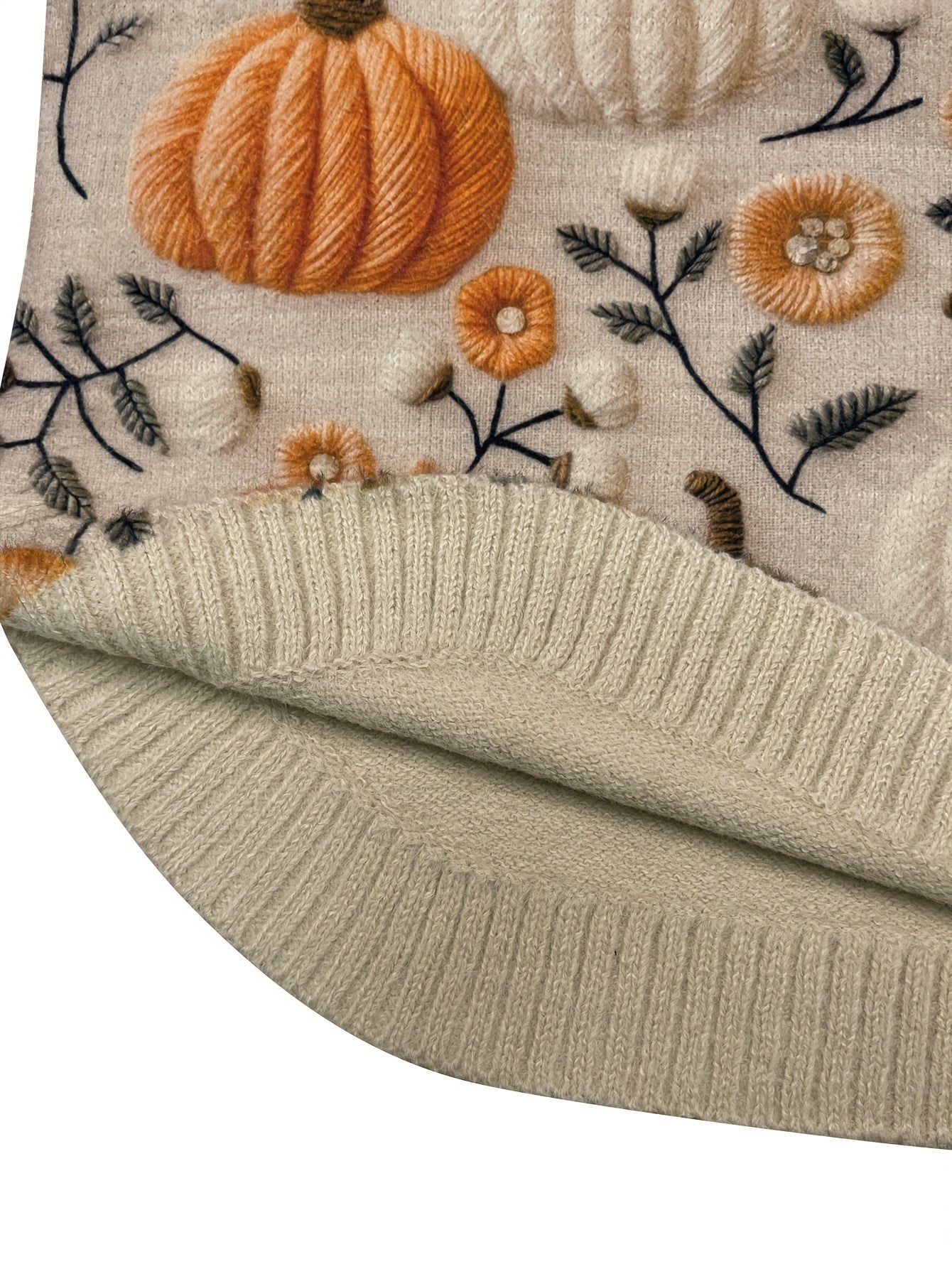 Lumachic Pumpkin Patch Knit Sweater 🎃