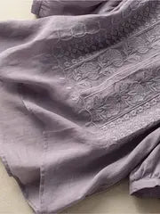 Luma Cotton-Linen Blouse
