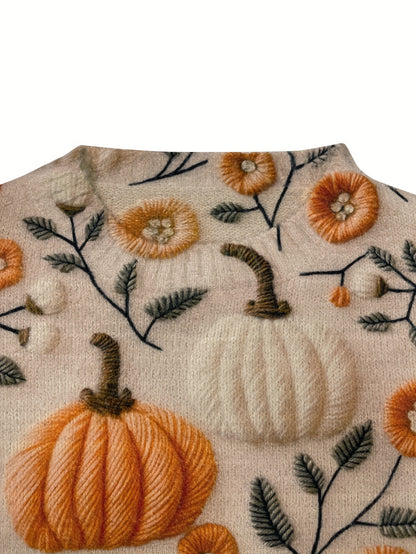 Lumachic Pumpkin Patch Knit Sweater 🎃