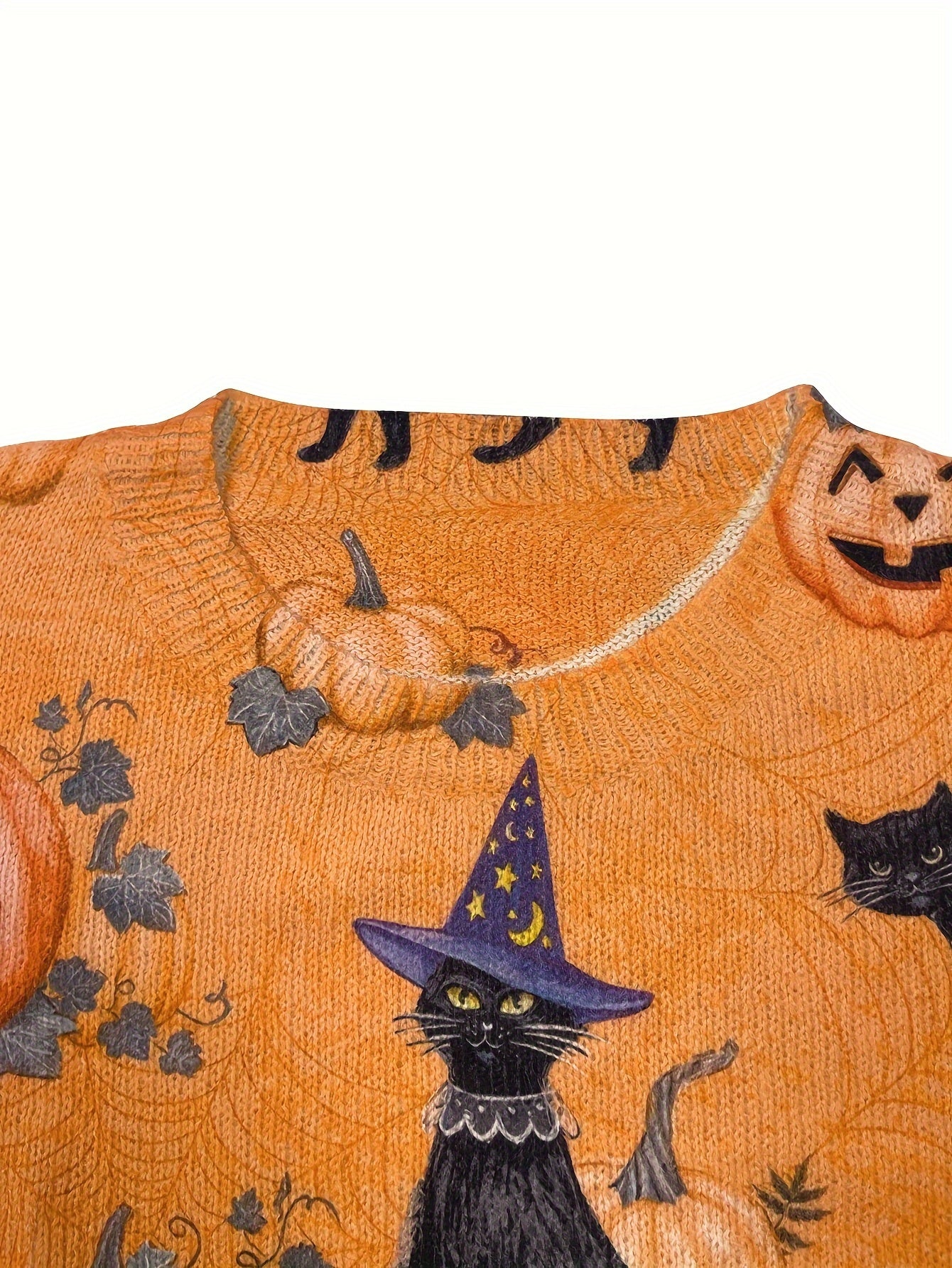 Lumachic Pumpkin Prowl Knit Sweater 🎃