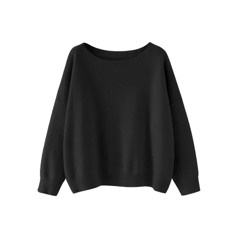 Everyday Scoop-Neck Sweater