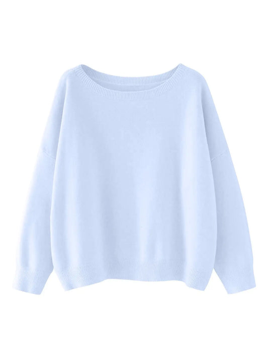 Everyday Scoop-Neck Sweater