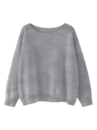 Everyday Scoop-Neck Sweater