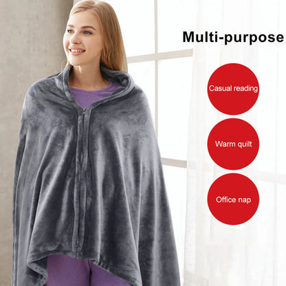 HeatWave Wearable USB Blanket Cape