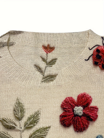 Lumachic Garden Creatures Knit Sweater 🦋
