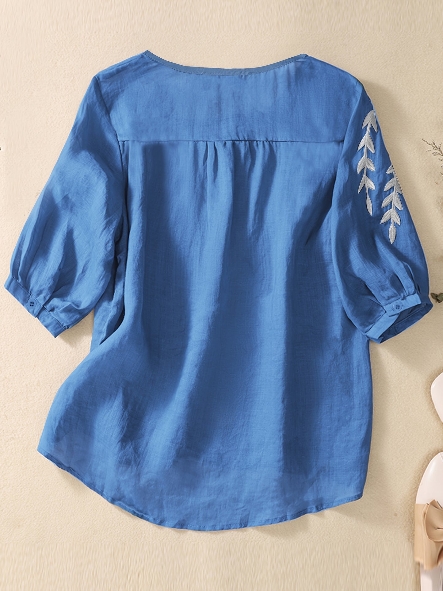 Luma Willow Embroidered Blouse