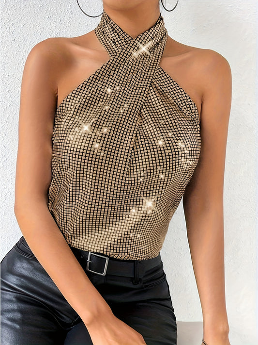 Stardust Grid Halter