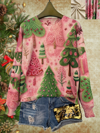 Lumachic Candy Tree Knit Sweater 🎄