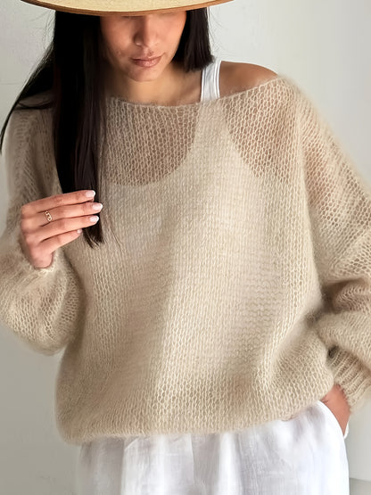 Feather-Soft Fuzzy Sweater