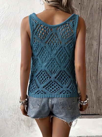 Lumachic Boho Knit Tank